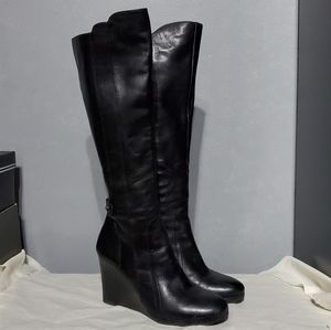 Sam Edelman Wedge Heel Knee Boots
